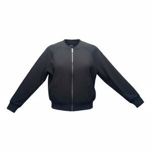 Armani Exchange Bomber Jacket Womens XL Black Zip Up Lightweight A|X